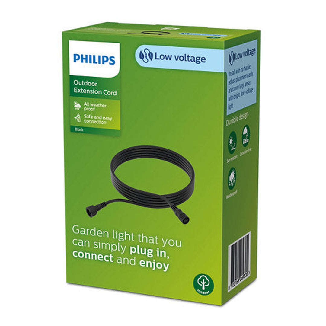 Philips Gardenlink skjøteledning til 24 volt systemet - 5 meter-Elektro tilbehør lamper-Philips-Svart-929004073101-Lightup.no