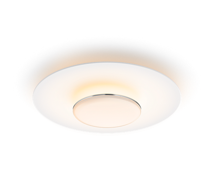 Philips Garnet CL580 taklampe 50 cm 40W 2700K SceneSwitch-Taklamper-Philips-Svart / Hvit-929003316201-Lightup.no