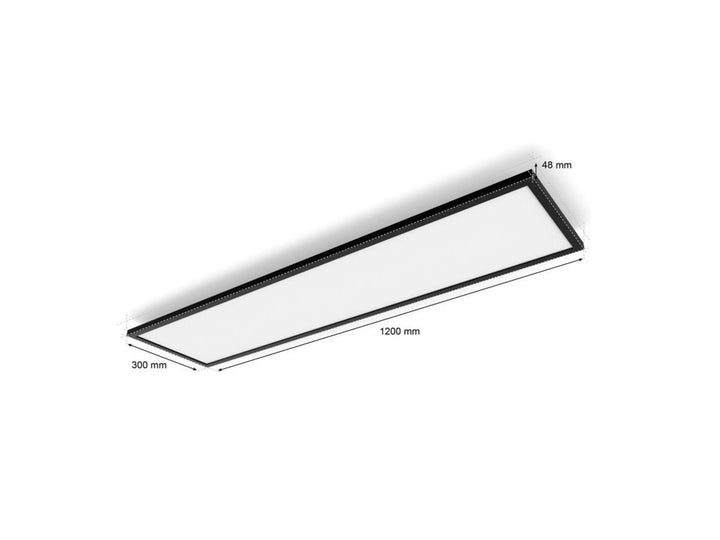 Philips Hue Aurelle taklampe 39W 2200-6500K White Ambiance - Svart-Taklamper-Philips Hue-Svart-929003597701-Lightup.no