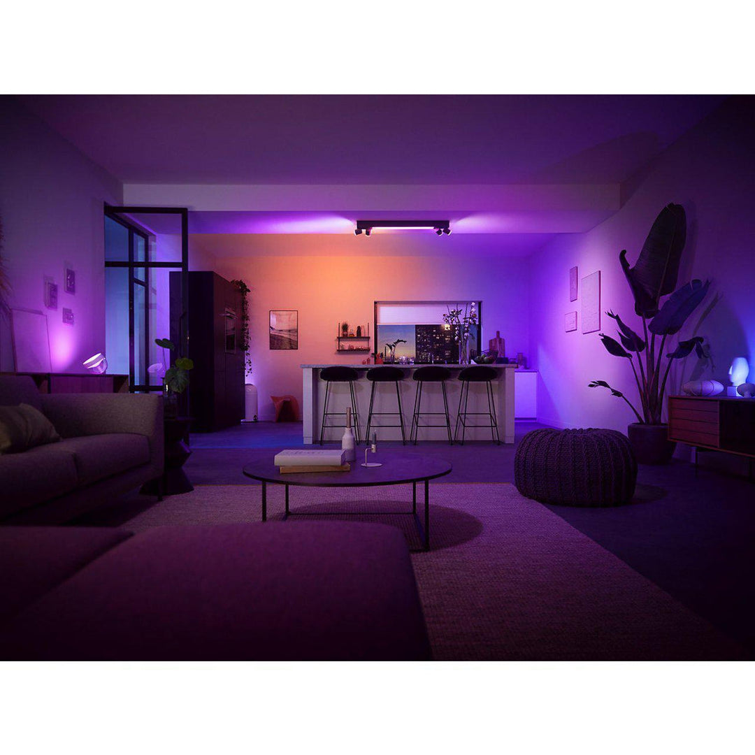 Philips Hue Centris taklampe med 4 spotlys White and colore ambiance - Svart-Taklamper-Philips Hue-915005928701-Lightup.no