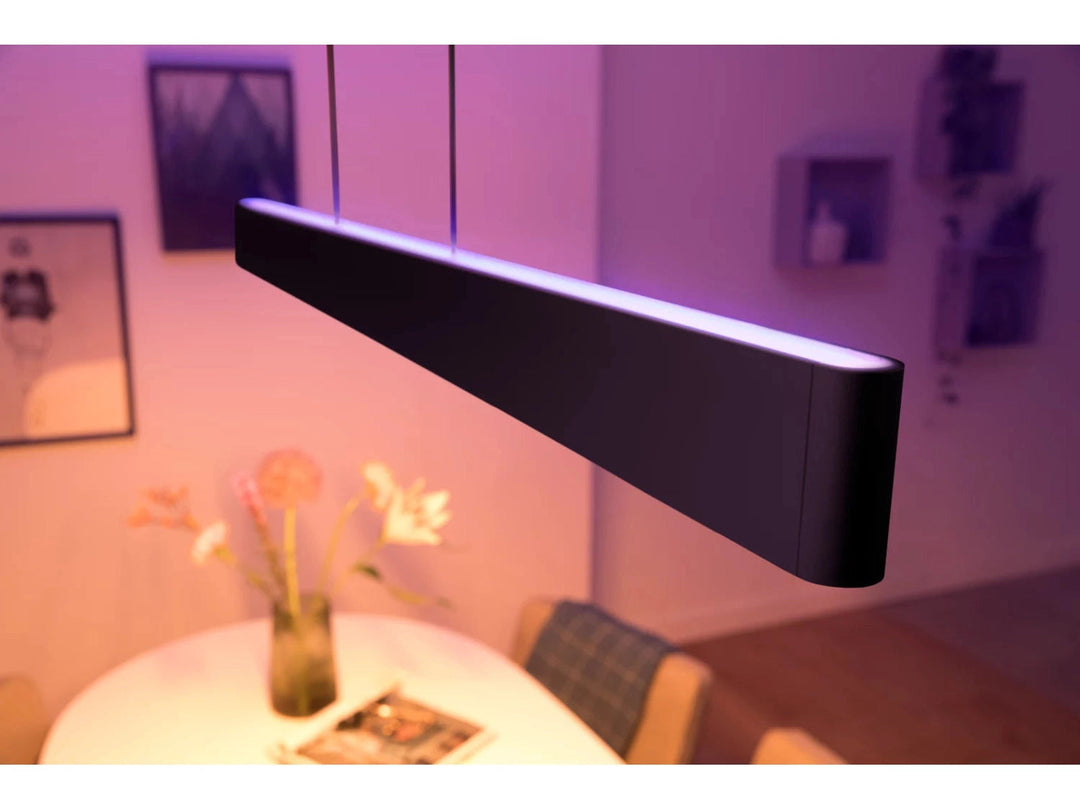 Philips Hue Ensis takpendel white and colore bluetooth - Svart-Takpendler-Philips Hue-929003052501-Lightup.no