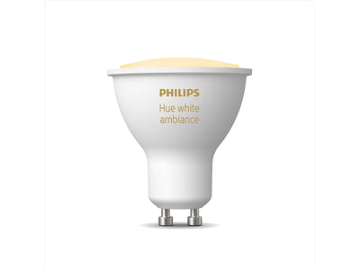 Philips Hue GU10 2200-6500K 5W - White ambiance-LED-pære GU10-Philips Hue-929001953309-Lightup.no