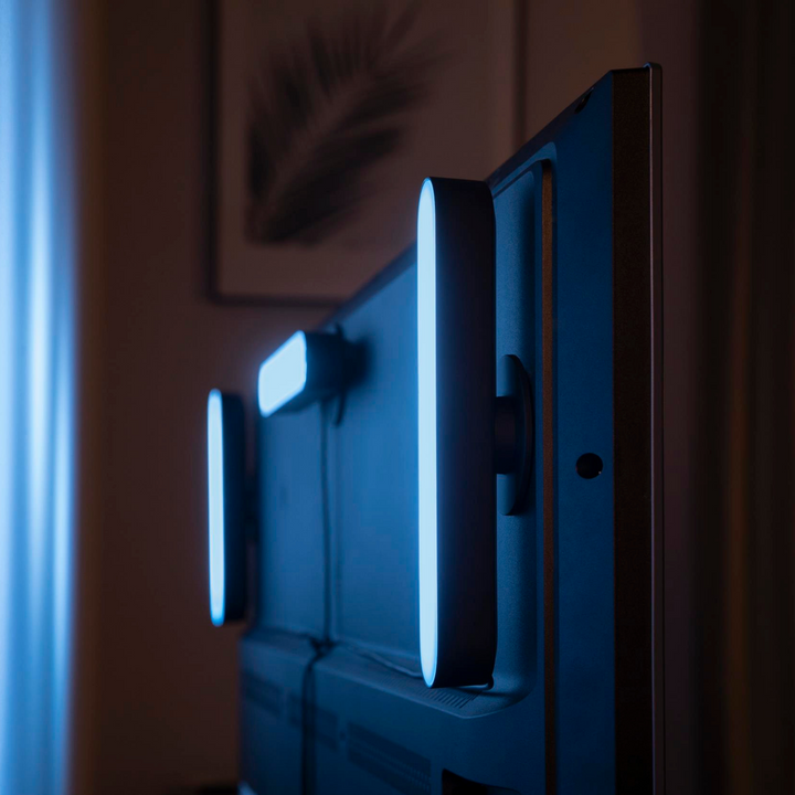 Philips Hue Play bar dobbeltpakke white and color ambiance - Hvit-Vegglamper-Philips Hue-Svart-915005733901-Lightup.no