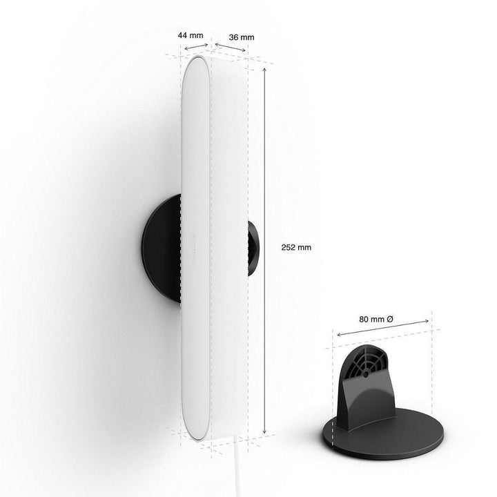 Philips Hue Play bar dobbeltpakke white and color ambiance - Hvit-Vegglamper-Philips Hue-Svart-915005733901-Lightup.no
