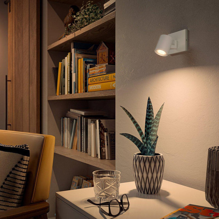 Philips Hue Runnner 1 spot m/fjernkontroll White Ambiance-Taklamper-Philips Hue-Svart-929003045901-Lightup.no