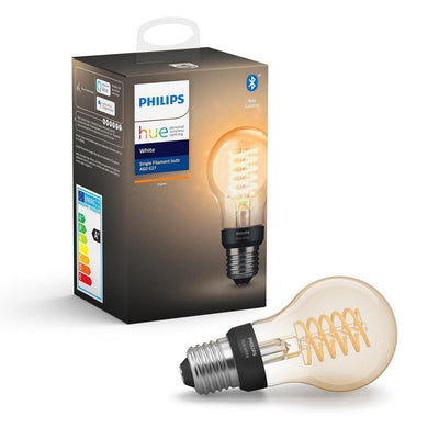 Philips Hue White LED E27 Filament 7,2W, 2100K, dimbar, bluetooth-Smartpærer E27-Philips Hue-929003051401-Lightup.no