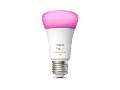Philips Hue farget LED 9W E27 A60 2200-6500 Kelvin + Farge - 60 mm-Smartpærer E27-Philips Hue-929002468801-Lightup.no