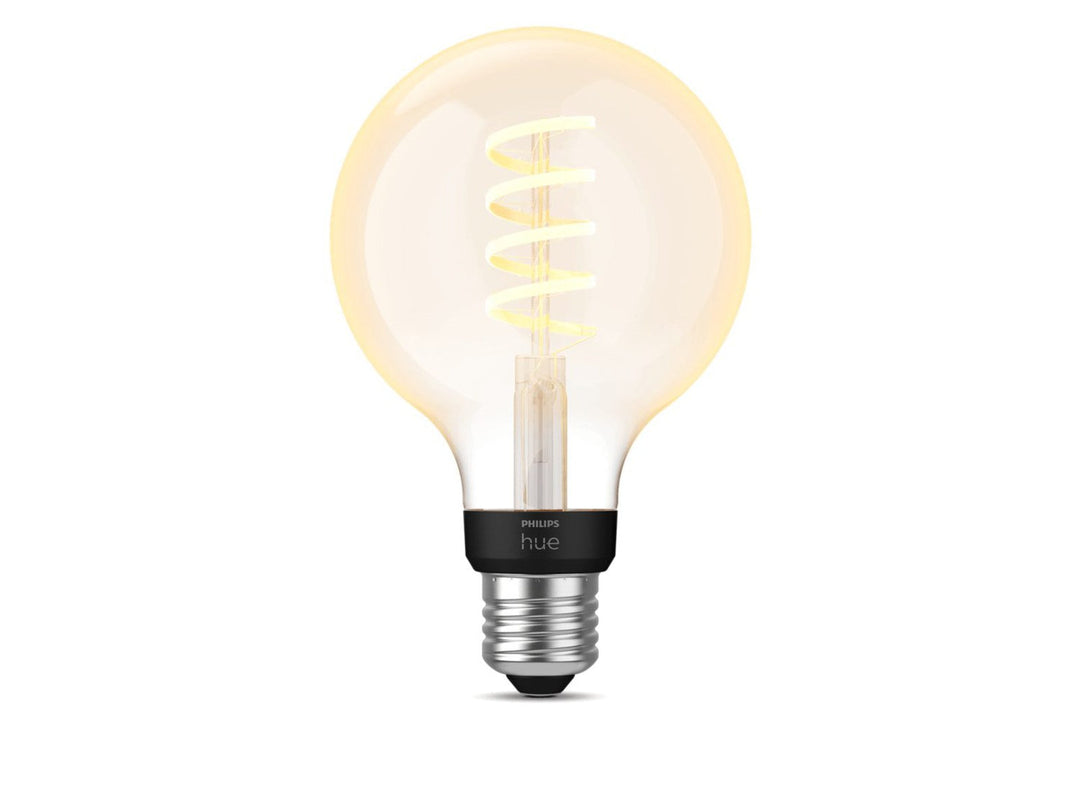 Philips Hue white LED 7W E27 G93 2200-4500 Kelvin - 95 mm-Smartpærer E27-Philips Hue-Hvit-929002477801-Lightup.no