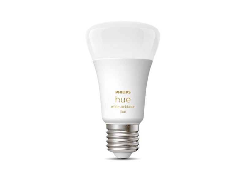 Philips Hue white LED 8W E27 A60 2200-6500 Kelvin - 60 mm-Smartpærer E27-Philips Hue-929002468401-Lightup.no