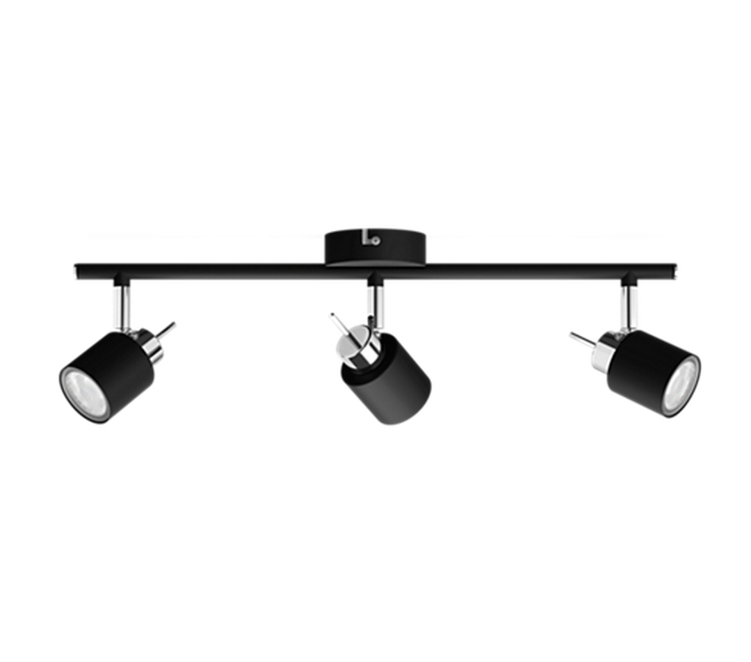 Philips Meranti skinne med 3 spot GU10-Taklamper-Philips-Hvit-929003253701-Lightup.no