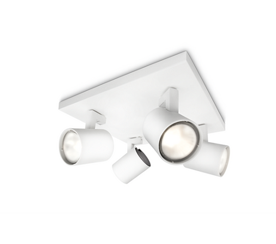 Philips Runner taklampe 4 spot-Taklamper-Philips-Hvit-915004327801-Lightup.no