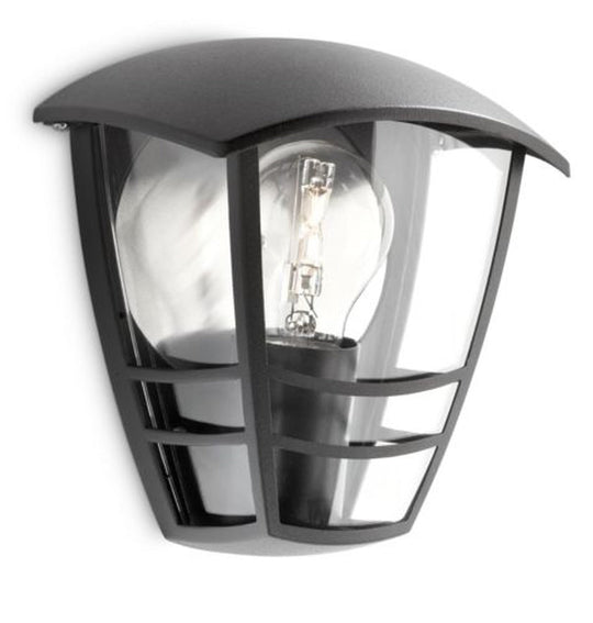 Philips myGarden Creek vegglampe utendørs IP44-Utebelysning vegg veggskjold-Philips-Svart-915002790302-Lightup.no