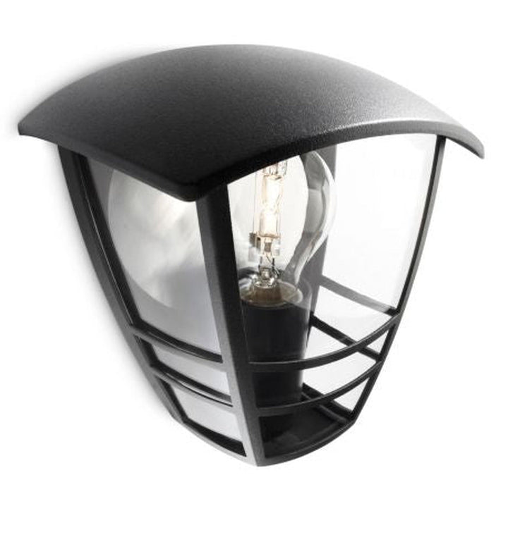 Philips myGarden Creek vegglampe utendørs IP44-Utebelysning vegg veggskjold-Philips-Svart-915002790302-Lightup.no