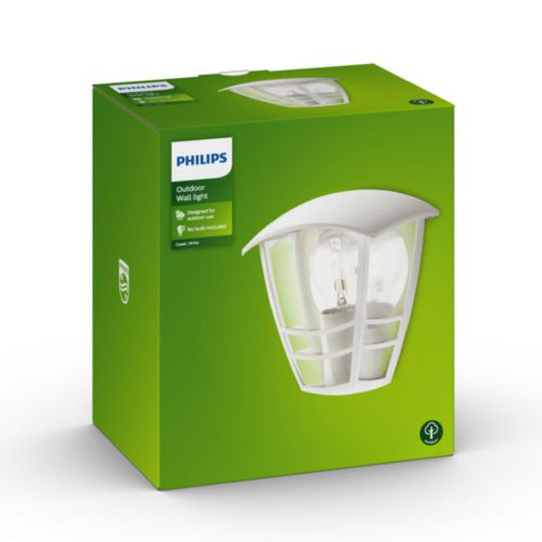 Philips myGarden Creek vegglampe utendørs IP44-Utebelysning vegg veggskjold-Philips-Svart-915002790302-Lightup.no