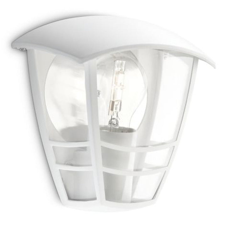 Philips myGarden Creek vegglampe utendørs IP44-Utebelysning vegg veggskjold-Philips-Hvit-915002790402-Lightup.no