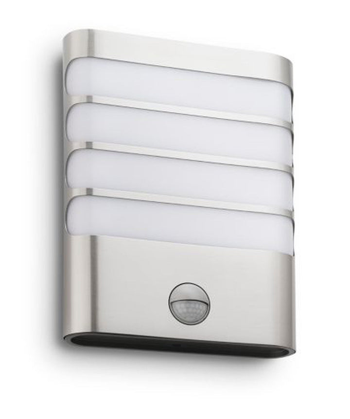 Philips myGarden Raccoon vegglampe utendørs 3W IP44 m/bevegelses sensor IR-Utebelysning vegg veggskjold-Philips-Antrasitt-915004308901-Lightup.no