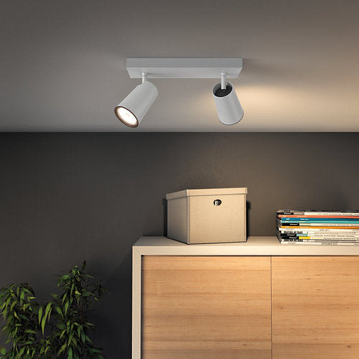 Philips myLiving Paisley 2 spot GU10-Taklamper-Philips-Hvit-915005529501-Lightup.no