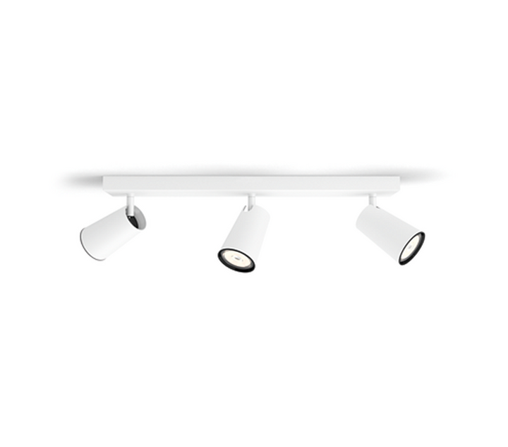 Philips myLiving Paisley med 3 spot GU10-Taklamper-Philips-Hvit-915005529901-Lightup.no