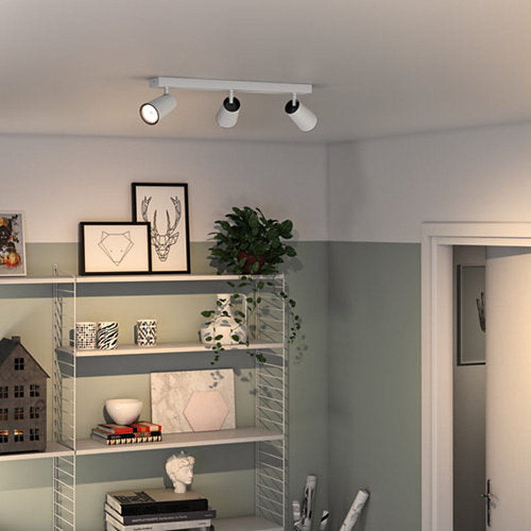 Philips myLiving Paisley med 3 spot GU10-Taklamper-Philips-Hvit-915005529901-Lightup.no