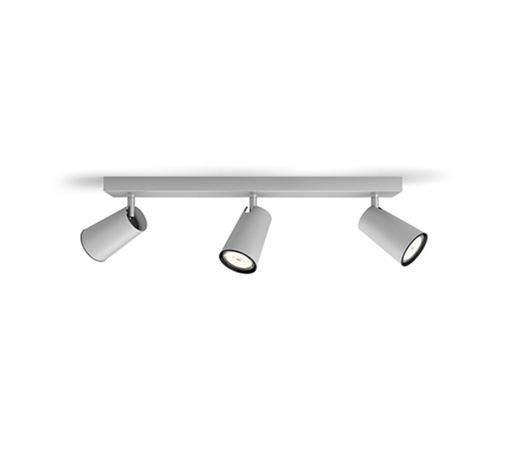 Philips myLiving Paisley med 3 spot GU10-Taklamper-Philips-Hvit-915005529901-Lightup.no