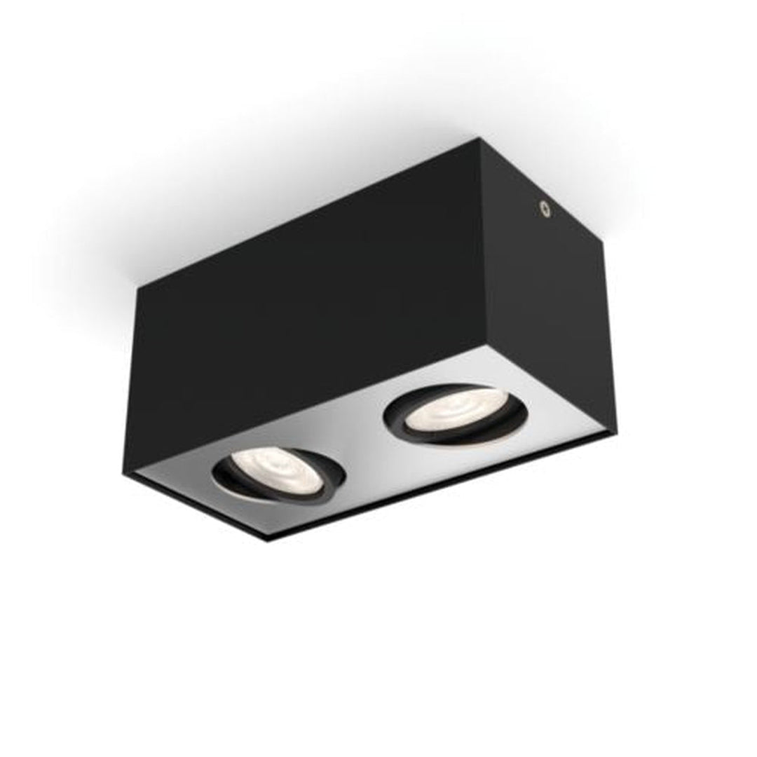Philips myLiving dobbel takspot 2x4,5W warmglow-Taklamper-Philips-Hvit-915005528101-Lightup.no