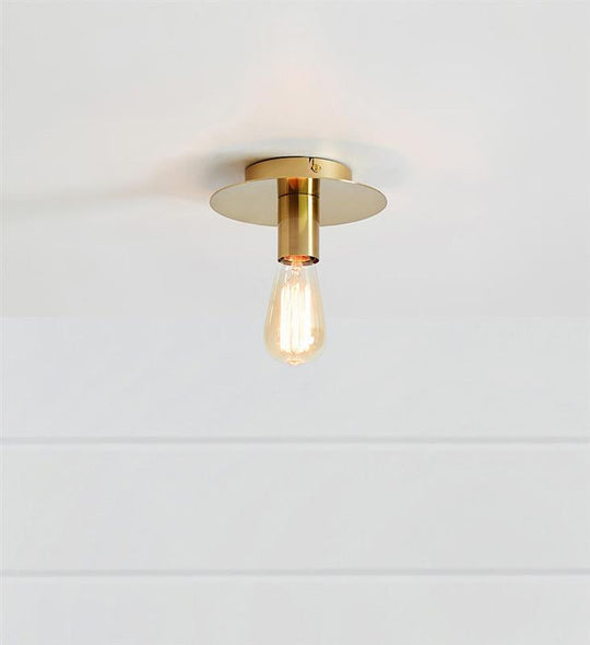 Piatto taklampe - Messingfarget - Messing-Taklamper-Marksløjd-Messing-Mrk-108541-Lightup.no