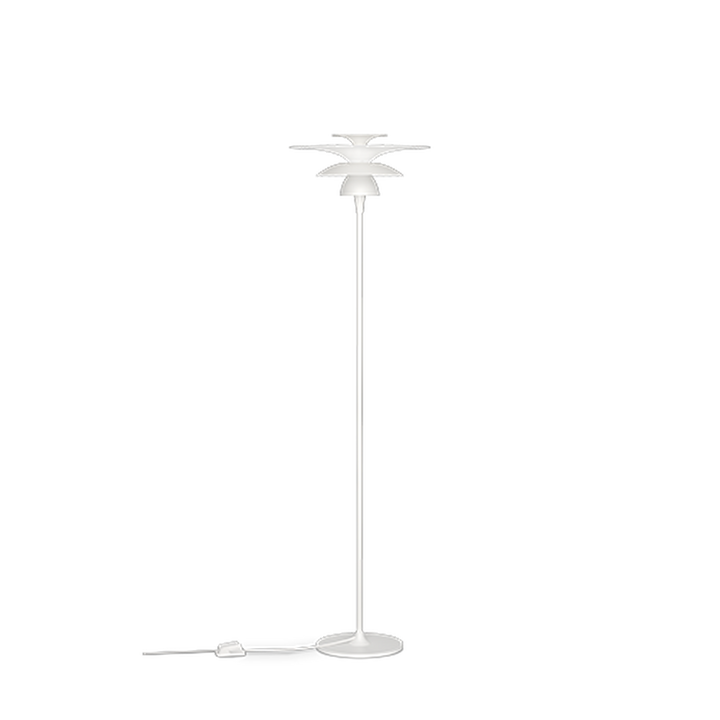 Picasso gulvlampe D380 G9-Gulvlamper-Belid-Hvit-3294036-Lightup.no