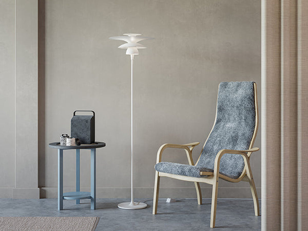 Picasso gulvlampe D380 G9-Gulvlamper-Belid-Hvit-3294036-Lightup.no