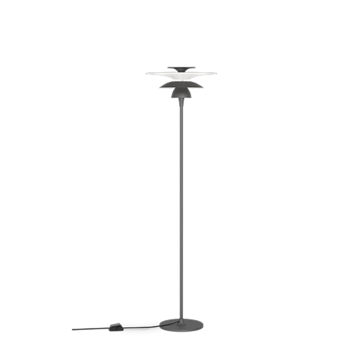 Picasso gulvlampe D380 G9-Gulvlamper-Belid-Grå-3294155-Lightup.no