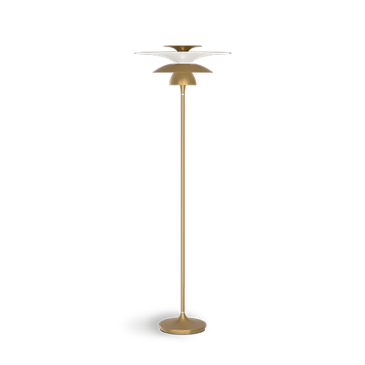 Picasso gulvlampe D500 G9-Gulvlamper-Belid-Grå-3392155-Lightup.no