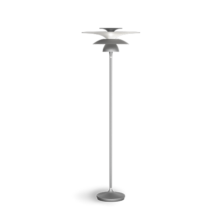 Picasso gulvlampe D500 G9-Gulvlamper-Belid-Grå-3392155-Lightup.no