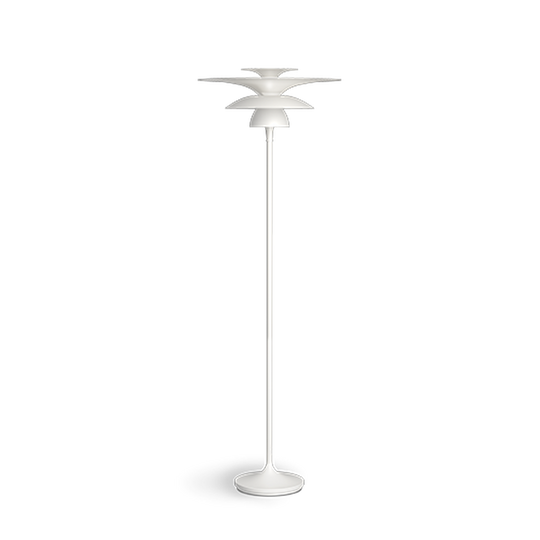 Picasso gulvlampe D500 G9-Gulvlamper-Belid-Grå-3392155-Lightup.no