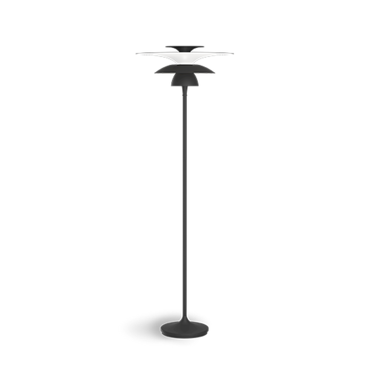 Picasso gulvlampe D500 G9-Gulvlamper-Belid-Grå-3392155-Lightup.no