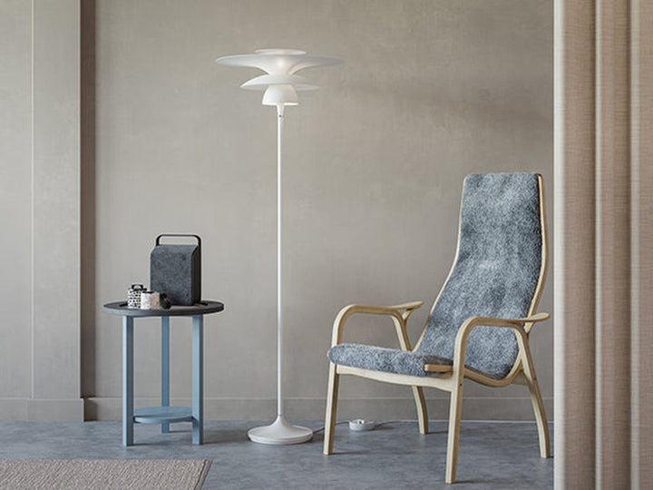 Picasso gulvlampe D500 G9-Gulvlamper-Belid-Grå-3392155-Lightup.no