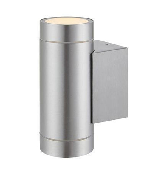 Pipe vegglampe utendørs opp/ned IP44 - Aluminium - Aluminium-Utebelysning vegg opp og ned-Marksløjd-Aluminium-Mrk-107917-Lightup.no