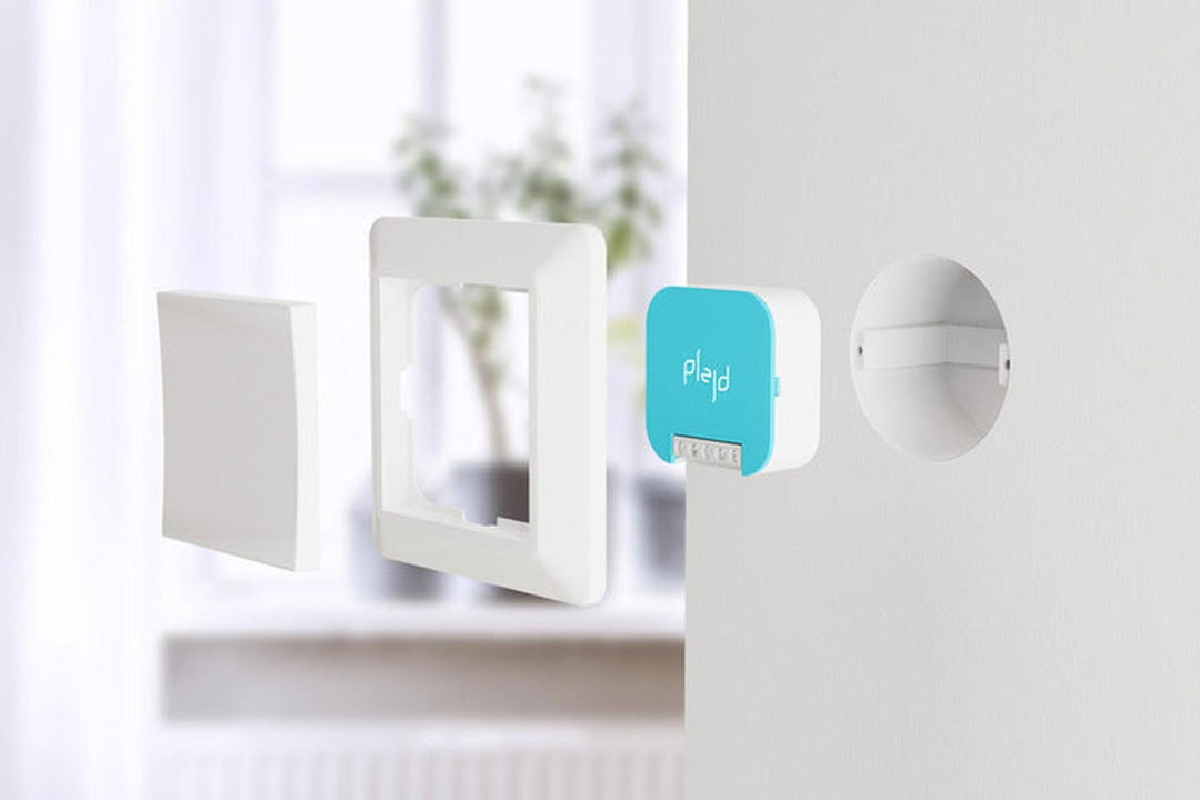 Plejd VRI-02 vri-dimmer trådløs Bluetooth, 1-2 pol, 300VA-Elektro dimmere-Plejd-Polarhvit Elko-1400276-Lightup.no