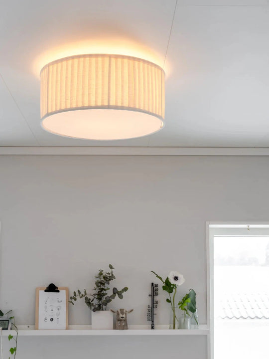 Plissè taklampe 45 - Hvit-Taklamper-Pr home of Scandinavia Ab-Hvit-Prh__2445-2711-Lightup.no