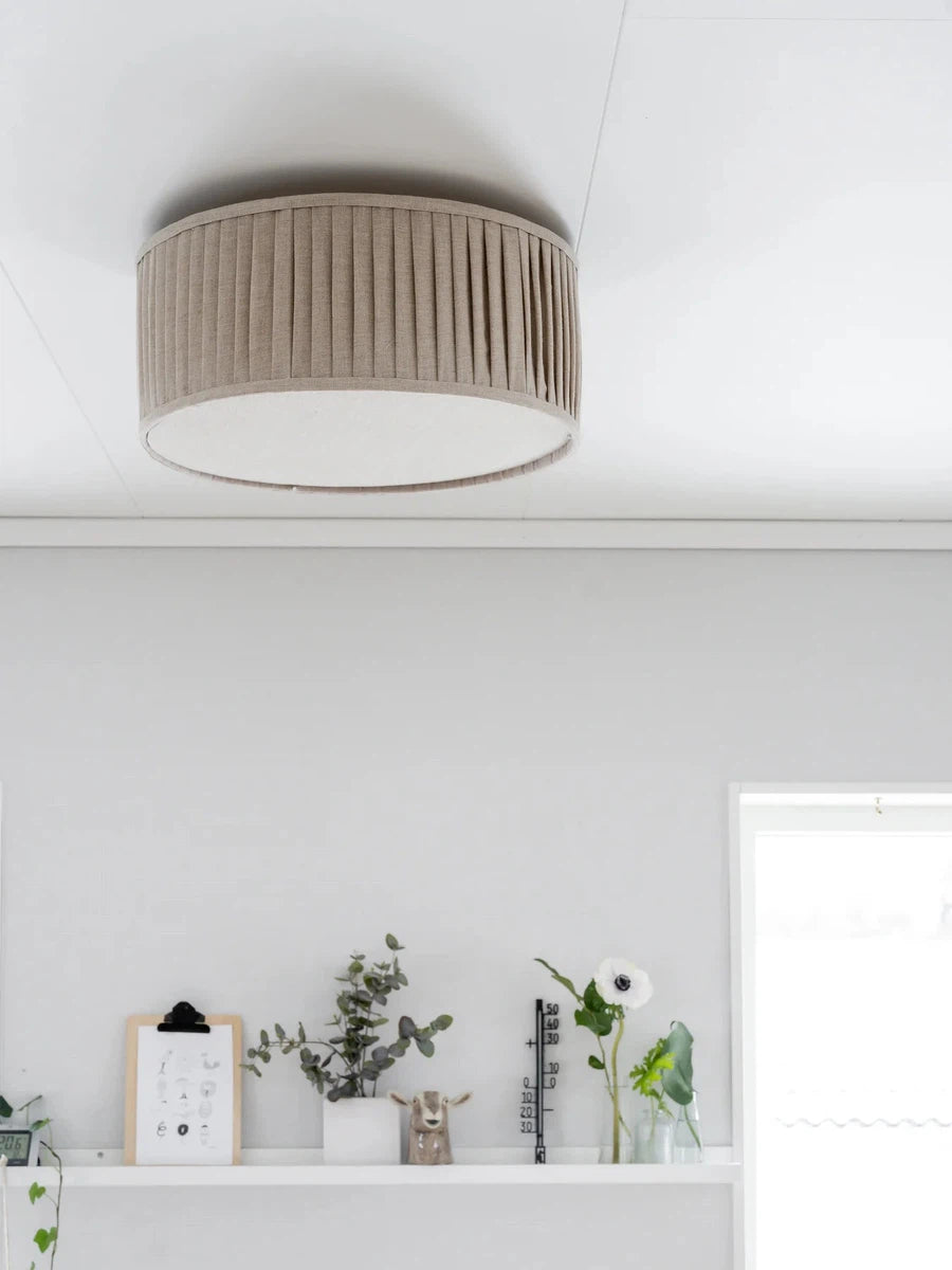 Plissè taklampe 45 - Natur-Taklamper-Pr home of Scandinavia Ab-Natur-Prh__2445-2712-Lightup.no