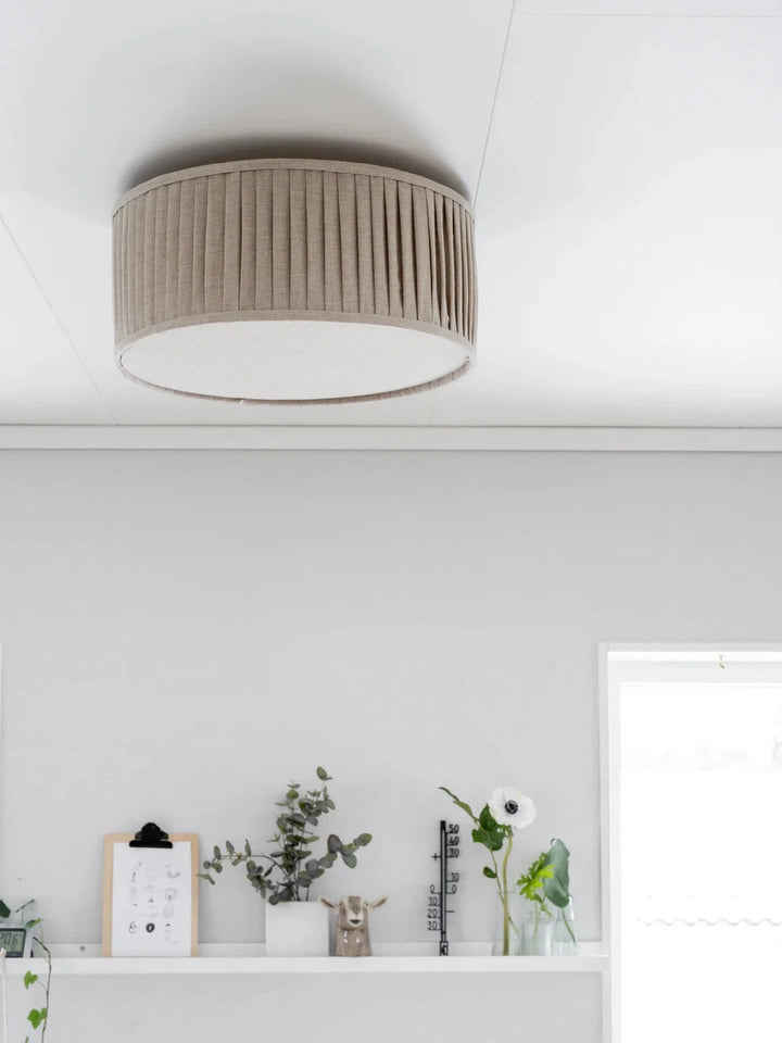 Plissè taklampe 45 - Natur-Taklamper-Pr home of Scandinavia Ab-Natur-Prh__2445-2712-Lightup.no