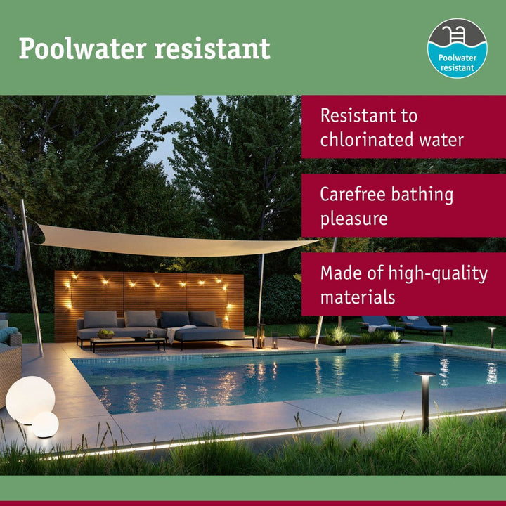 Plug & Shine Platini spot med spyd 2W 3000 Kelvin IP65 - 3 pakning med strømforsyning-Utebelysning spyd-Paulmann-Antrasitt-Pl-94154-Lightup.no