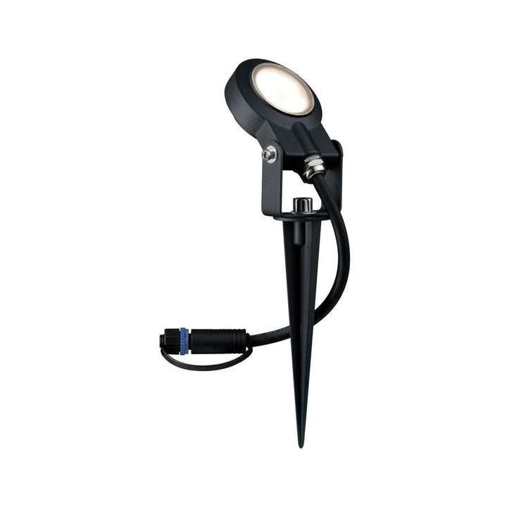 Plug & Shine Sting spot med spyd 6,4W 3000 Kelvin IP67-Utebelysning spyd-Paulmann-Antrasitt-Pl-93934-Lightup.no