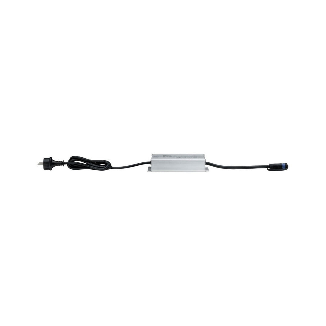 Plug & Shine Strømforsyning 75 Watt - 230/24 Volt-Utebelysning Hagebelysning-Paulmann-Sølv-Pl-98849-Lightup.no