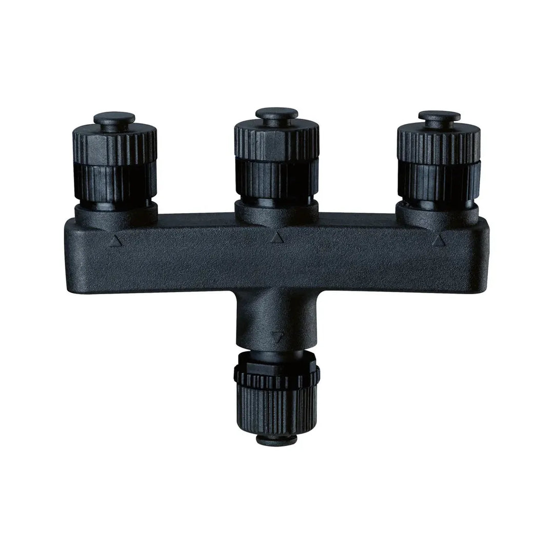 Plug and Shine 3 utganger-Utebelysning Hagebelysning-Paulmann-Svart-PL-93929-Lightup.no