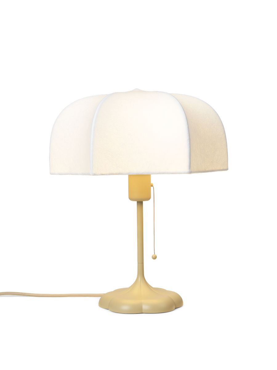 Poem bordlampe - hvit/cashmere-Bordlamper-Ferm Living-Hvit / Cashmere-Feg__1104267054-Lightup.no