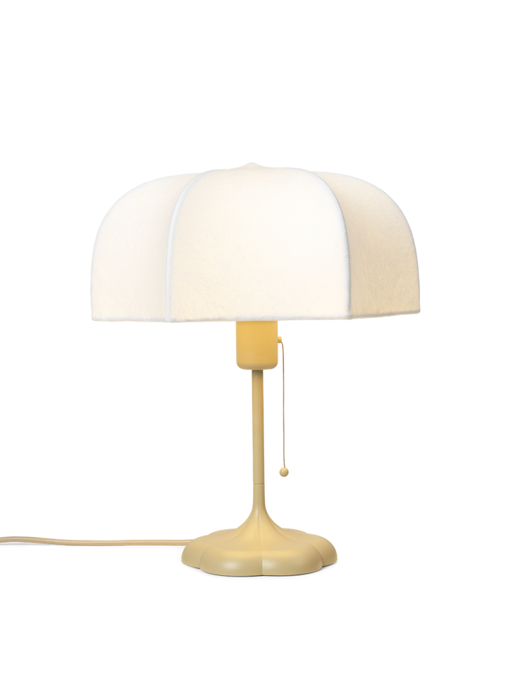 Poem bordlampe - hvit/cashmere-Bordlamper-Ferm Living-Hvit / Cashmere-Feg__1104267054-Lightup.no