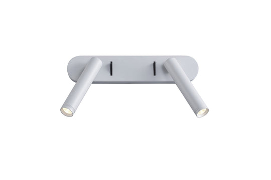 Point vegglampe 2-lys-Vegglamper-Antidark-Hvit-2-410-1-1-Lightup.no