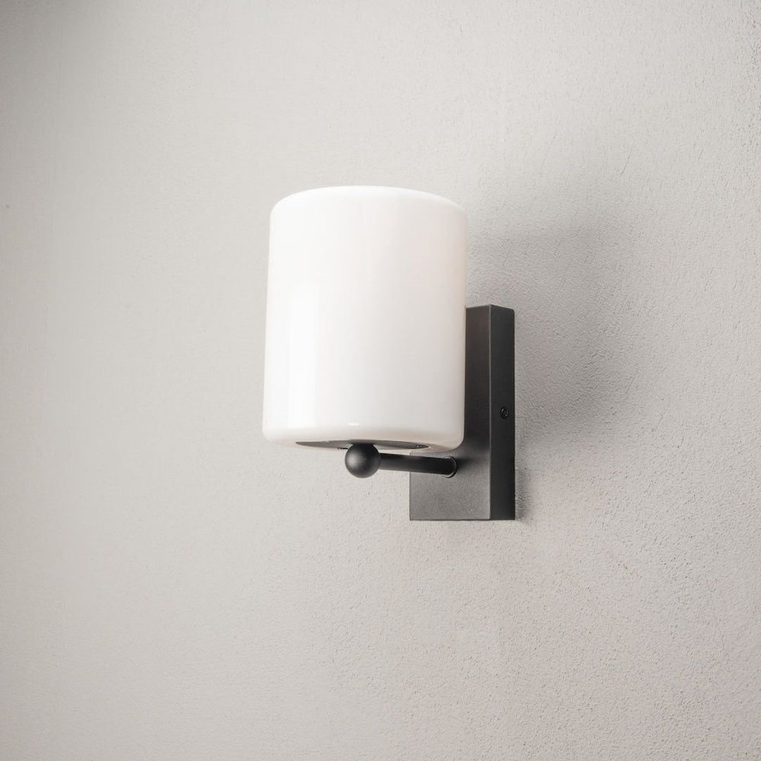 Portici vegglampe utendørs IP44-Utebelysning vegg klassisk-Konstsmide-Svart-7356-752-Lightup.no