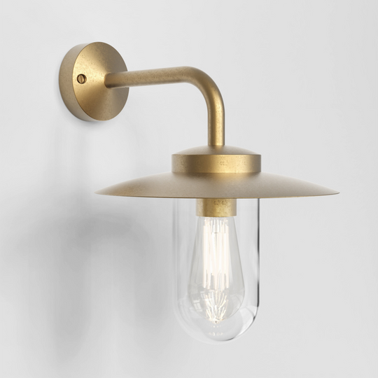 Portree vegglampe IP44 - Messing-Utebelysning vegg klassisk-Astro Lighting-Messing-Asg__1400003-Lightup.no