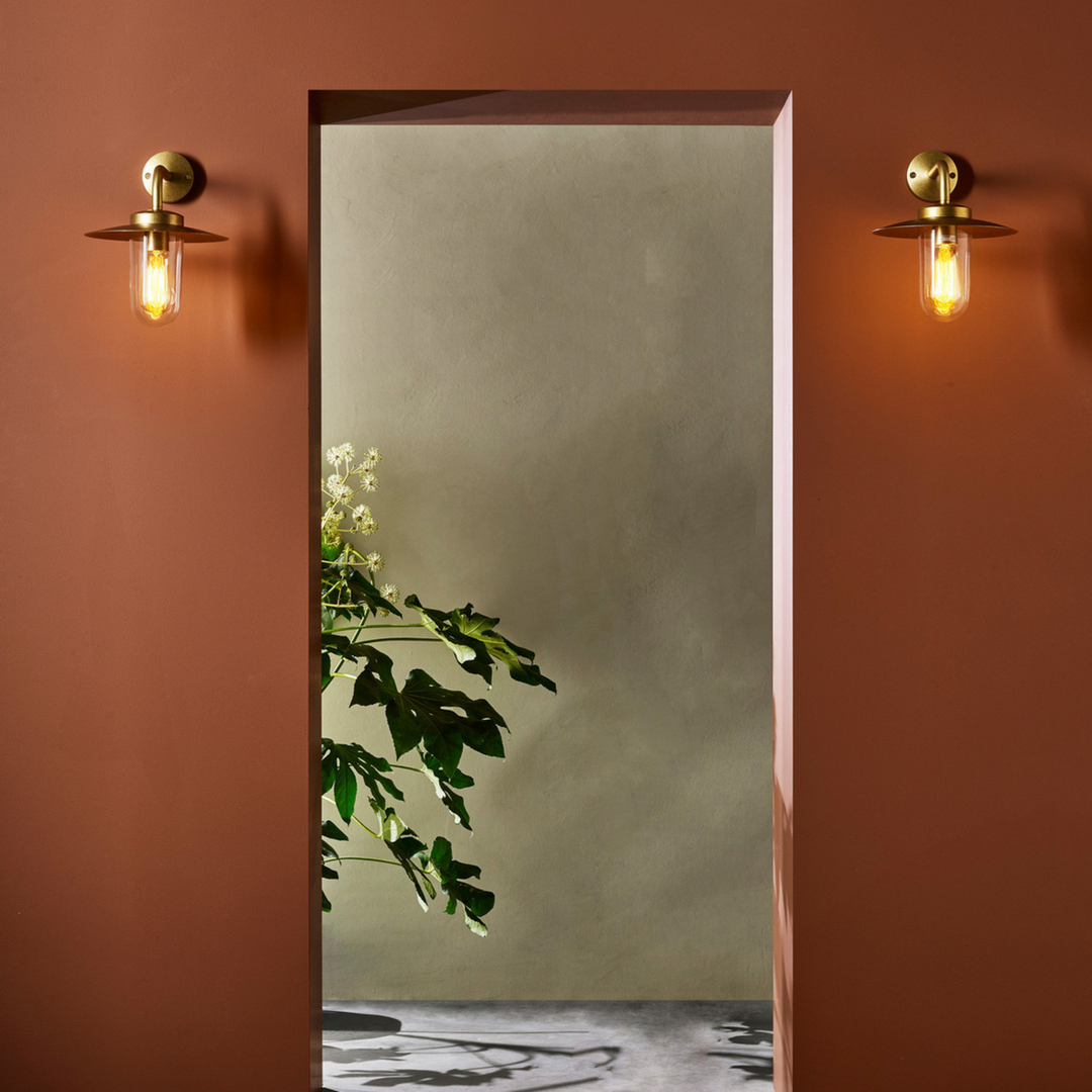 Portree vegglampe IP44 - Messing-Utebelysning vegg klassisk-Astro Lighting-Messing-Asg__1400003-Lightup.no