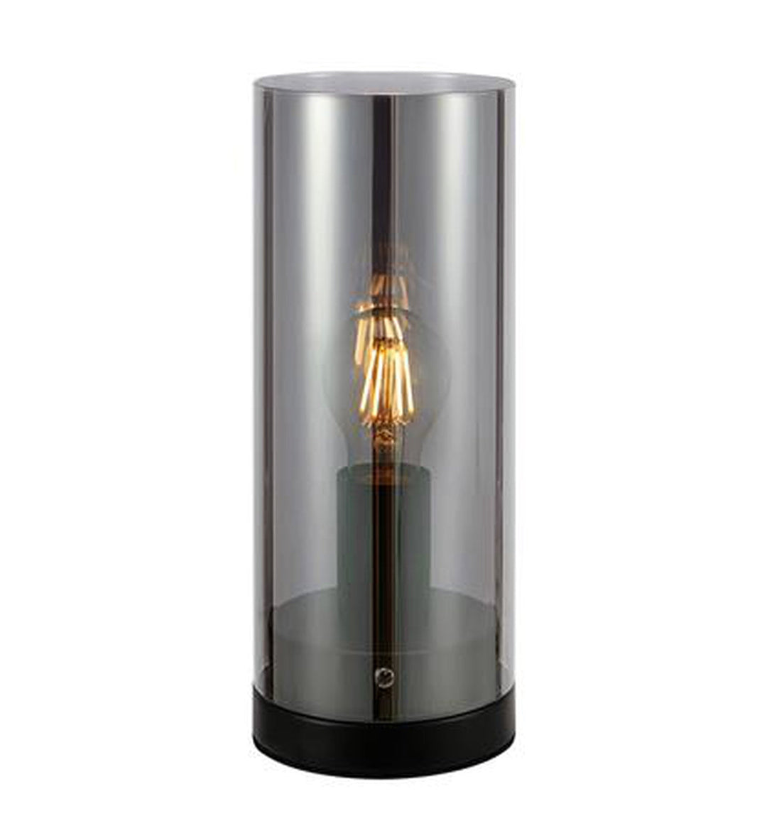 Post bordlampe 12 - Svart/Røykfarget-Bordlamper-Marksløjd-Svart / Røyk-Mrk-108734-Lightup.no